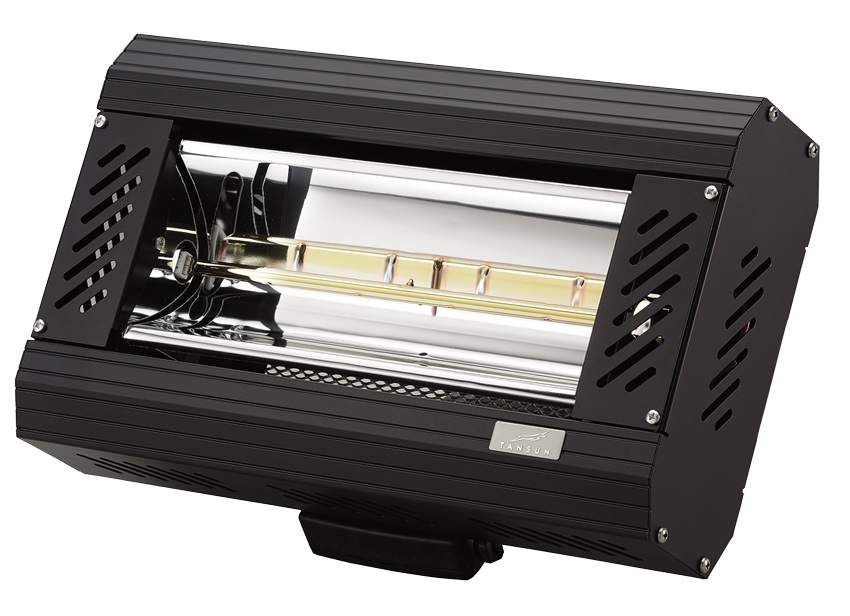 Tansun Apollo A1A2 quartz infrared heater, black