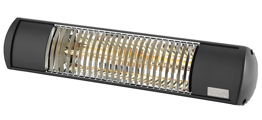 Tansun Rio Grande Single weatherproof infrared heater, black