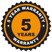 5 year warranty