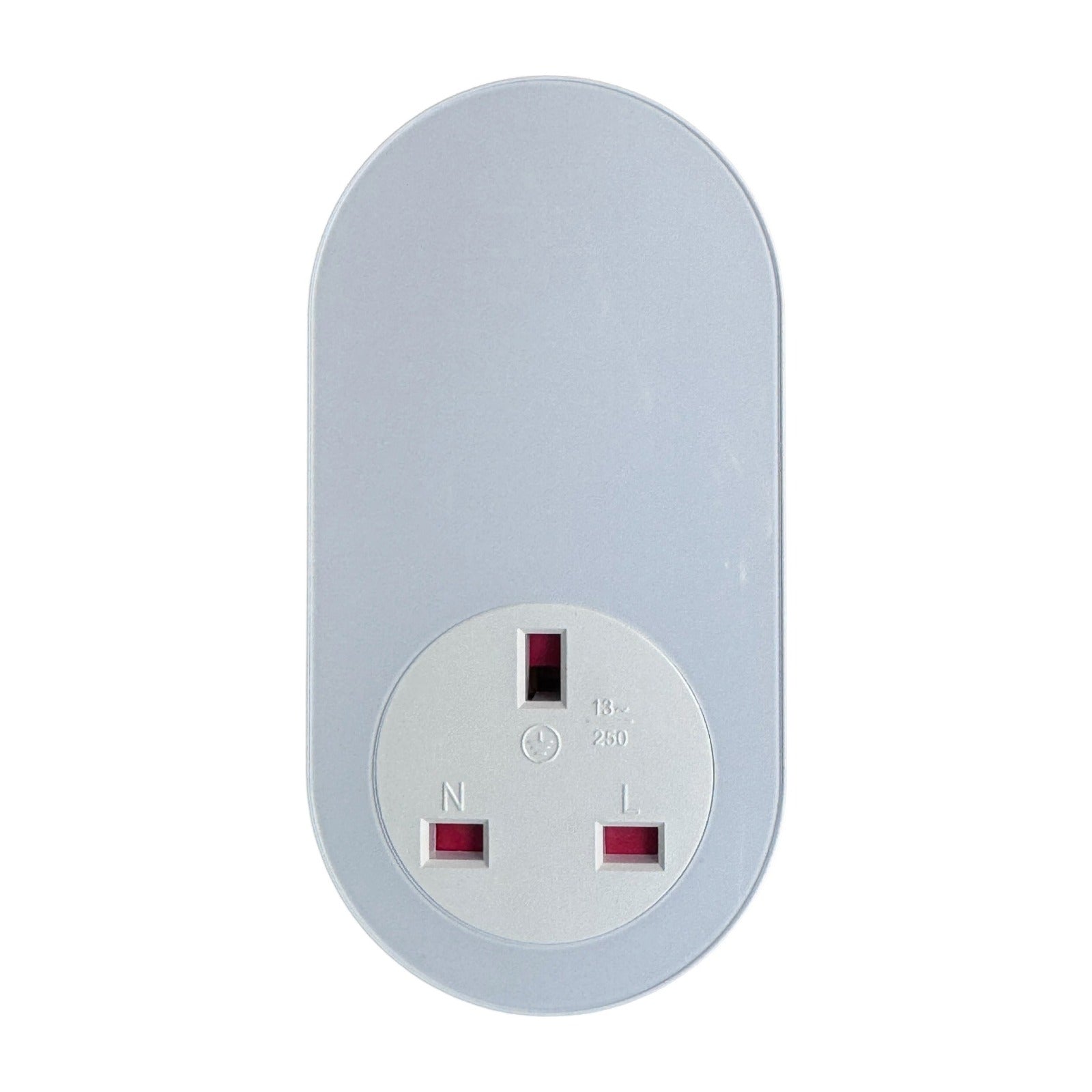 Smart Wi-Fi plug-in thermostat, white, front